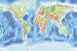 World map 604